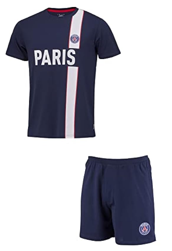 Paris Saint-Germain Pyjashort Pyjama PSG - Collection Officielle FjIGfPgo