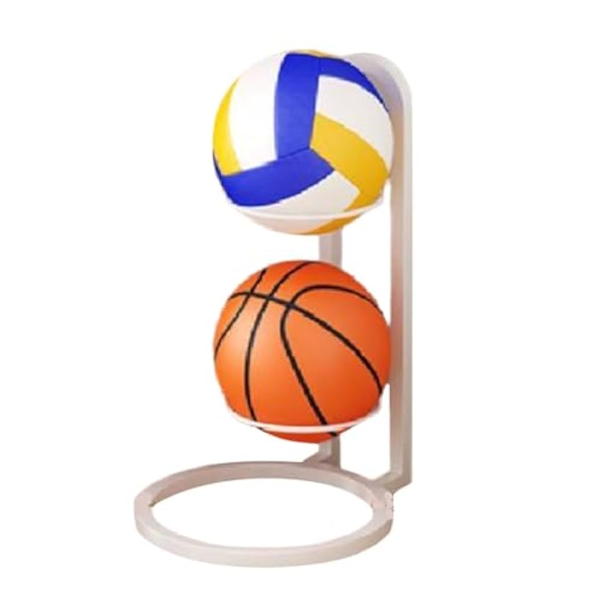 Hduacuge Support de Rangement de Basket-Ball pour Enfant D´IntéRieur, Panier de Rangement de Ballon de Football, Support Placé pour Support de -Ball de Maternelle-A pFAeAu3C