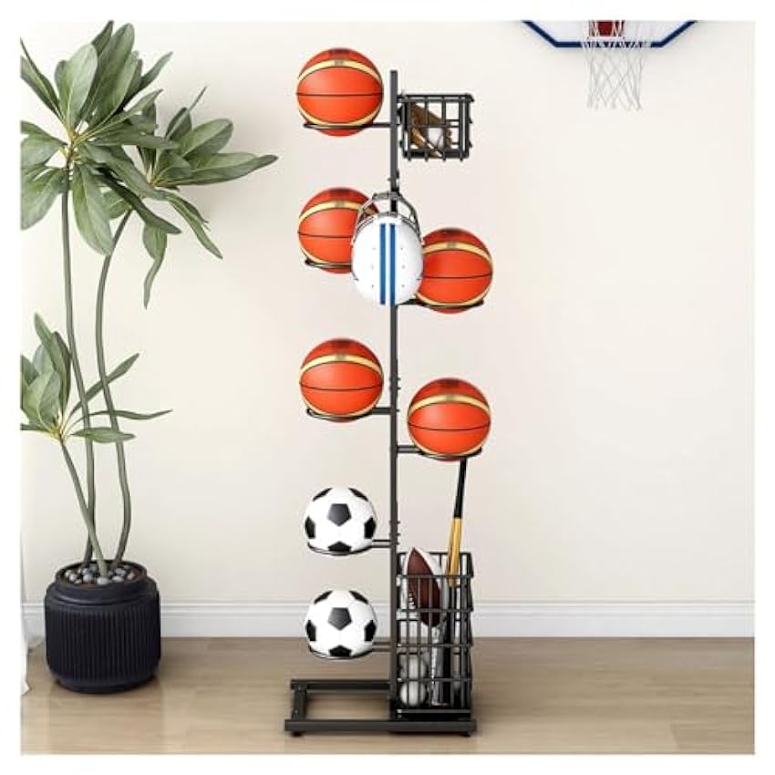 Support Rangement Ballons Basket-Ball Organisateur D