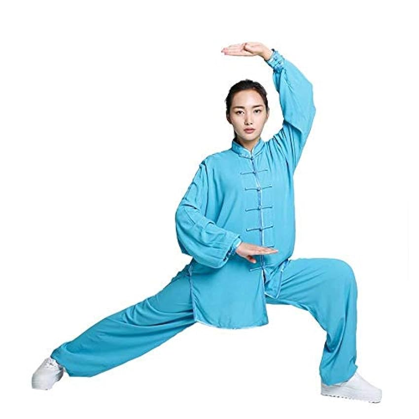 JTKDL Vêtements De Tai Chi Coton Lin Linge Respirant Vêtements De Pratique De Boxe De Tai Chi Hommes Et Femmes,D-M 7pWMHtDz