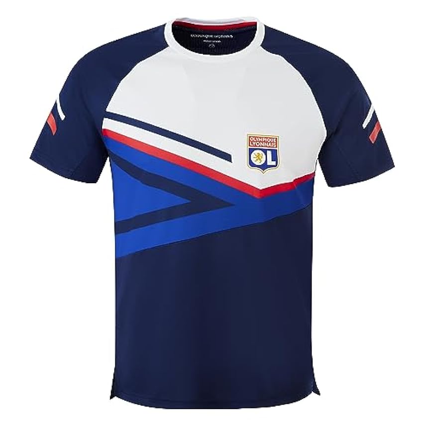 Olympique Lyonnais - OL Tshirt Bleu Marine TRG Boost - Tee Shirt Manches Courtes ZFpLinHD