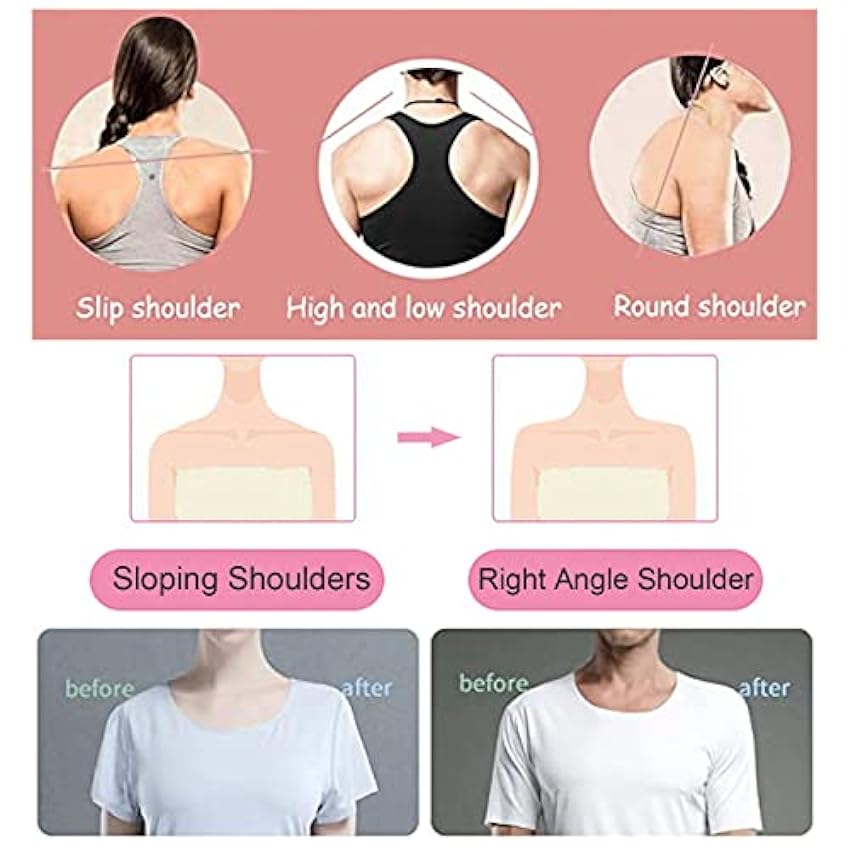 Printemps Automne Femmes minces 2 en 1 Epaule intégrée Chemises à manches courtes respirantes(XL,Black) kNUYPocy