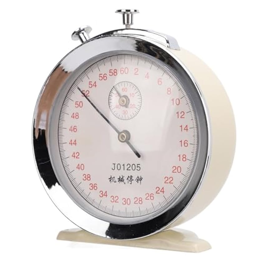 Chronomètre Mécanique des Années 60, Design Compact, Cadran Rond, Compte à Rebours, échelle de 0,2 S pour Les Tests de Parcours Sportifs SizFF230