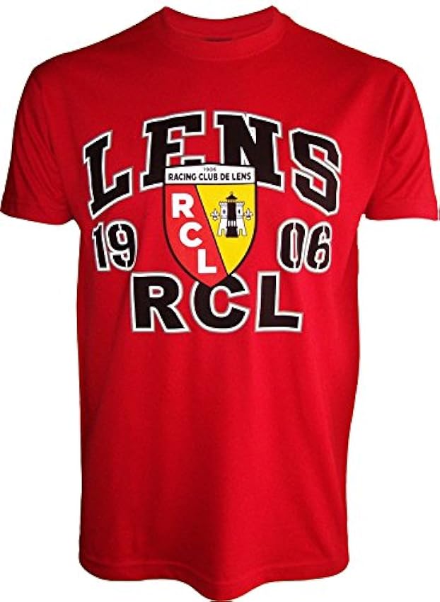 RC LENS T-Shirt Collection Officielle Racing Club DE Le