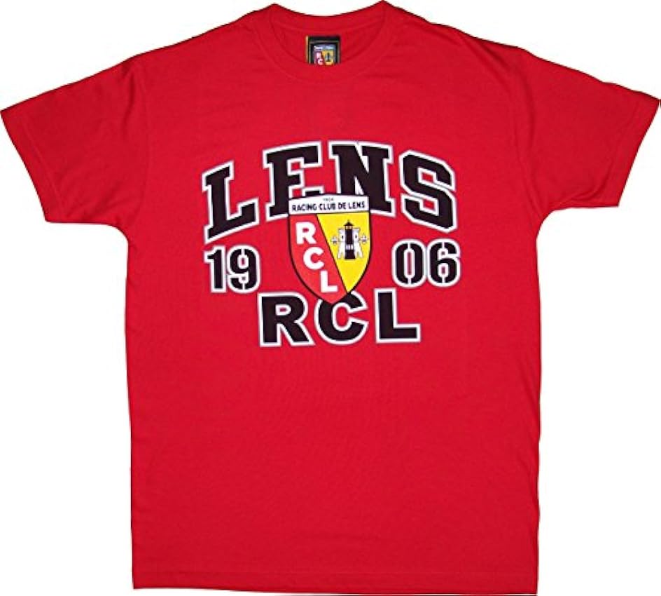 RC LENS T-Shirt Collection Officielle Racing Club DE Lens - RCL - Taille Enfant garçon JgtIttj8
